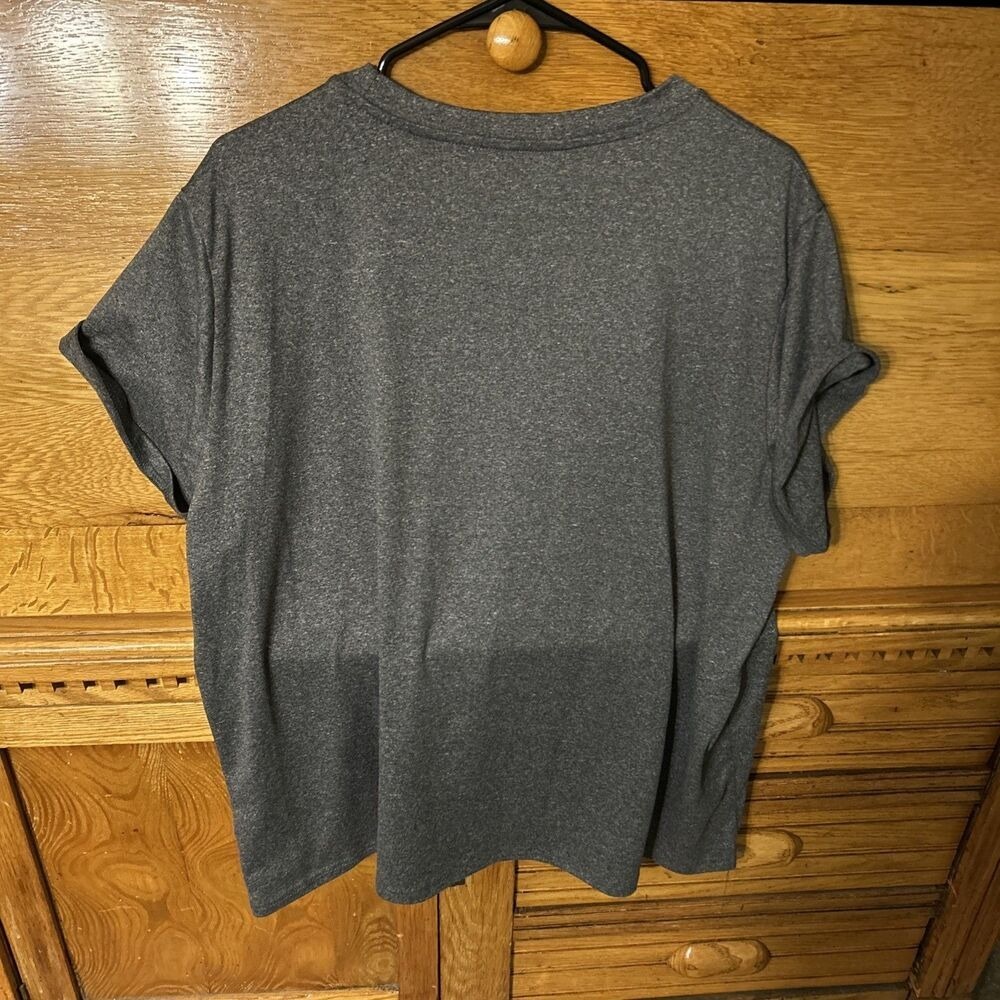 Salty Morton Salt Girl Parody Graphic Tee Gray Short Sleeve Shirt Sassy Witty - Picture 2 of 8